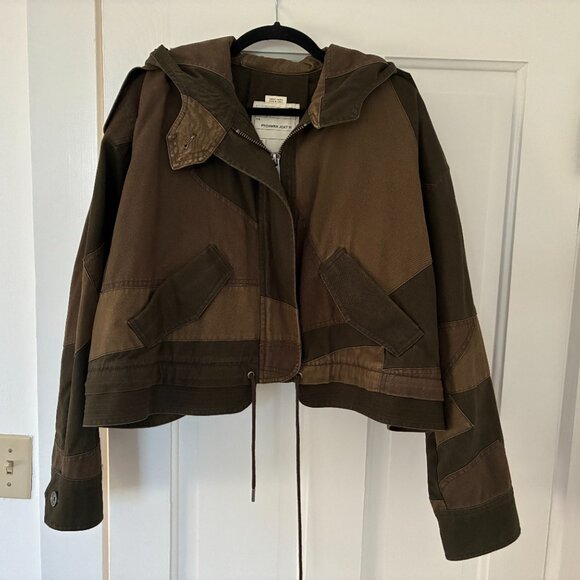 ZARA PATCHWORK JACKET S 4786 - Worn Once! - Picture 4 of 10